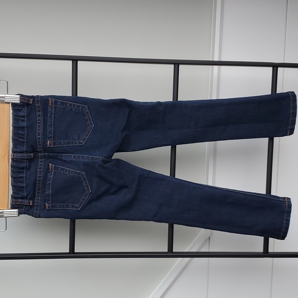 Toddler Dark Wash Skinny Jeans with Stretch - Picture 4 of 7